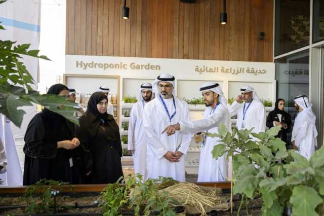 خالد بن محمد بن زايد يؤكد حِرص القيادة على تمكين الشباب الإماراتي بوظائف المستقبل في مجال الاستدامة