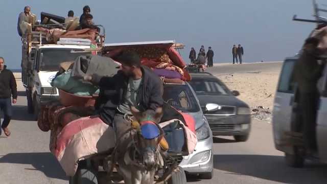 شاهد: نزوحٌ يتبعه آخر فأين المفر؟ الهجوم الإسرائيلي البري يدفع بآلاف الفلسطينيين من خانيونس إلى رفح