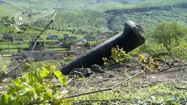 فيديو: صاروخ إيراني في طريقه إلى إسرائيل أسقط في أربيل شمال العراق