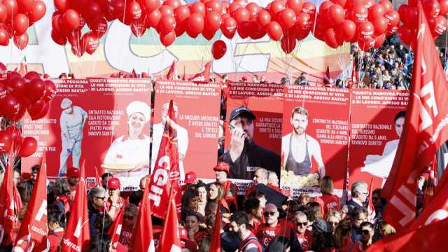 عيد العمال في إيطاليا: مظاهرات نقابية غاضبة ضد حكومة ميلوني