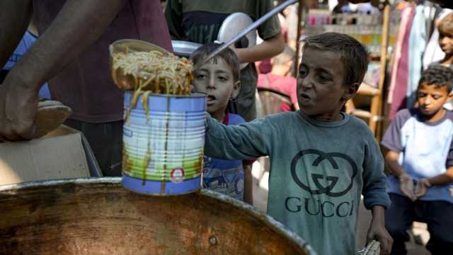 أوكسفام: غزة على شفا مجاعة وأطفال ينهكهم الجوع حتى البكاء