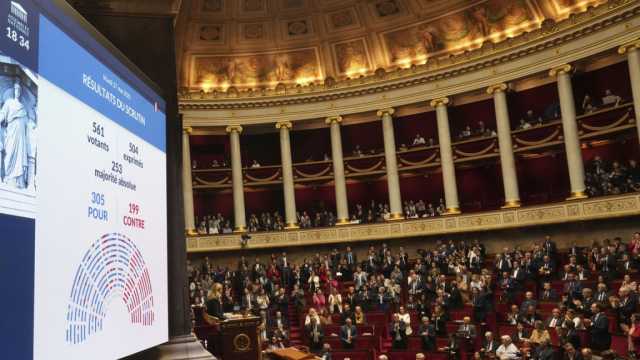 البرلمان الفرنسي يصوت على إقرار المساعدة الطبية على الموت في القراءة الأولى