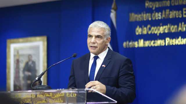 زعيم المعارضة الإسرائيلية يلتقي وزير خارجية الإمارات في أبوظبي لبحث وقف إطلاق النار في غزة