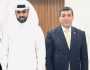 السفير اليمني بالدوحة يجري مباحثاته مع صندوق قطر للتنمية