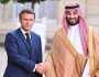 مباحثات بين ولي العهد السعودي محمد بن سلمان والرئيس الفرنسي
