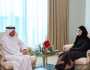 وزير الدولة للتعاون الدولي تودع سفير الكويت