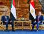الرئيس المصري ورئيس مجلس السيادة السوداني يبحثان جهود وقف الحرب بالسودان