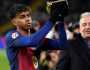 برشلونة يحتفل: لامين يامال يسجل رقماً قياسياً في جائزة الفتى الذهبي