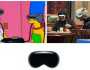 هل تنبأت عائلة سيمبسون بـ نظارة آبل فيجن برو - Apple vision pro