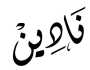 معنى اسم نادين 
