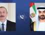 محمد بن زايد ورئيس أذربيجان يبحثان هاتفياً علاقات التعاون بين البلدين