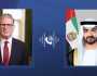 محمد بن زايد وستارمر يشددان على أهمية منع توسع الصراع في المنطقة