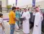 شرطة عجمان توزع وجبات إفطار على الصائمين