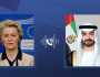 محمد بن زايد: الإمارات حريصة على التعاون مع الأطراف الإقليمية والدولية لمنع تفاقم الصراع في الشرق الأوسط