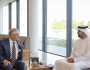 ذياب بن محمد بن زايد وبيل غيتس يبحثان سبل تعزيز الشراكات الدولية