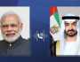 محمد بن زايد يبحث وناريندرا مودي الأزمة الإنسانية في غزة وتداعياتها على المنطقة