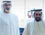 خالد بن محمد بن زايد يستقبل طحنون بن محمد لدى زيارته شركة «أدنوك»