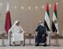 أمير قطر ورئيس الإمارات يدعمان جهود وقف إطلاق النار بغزة