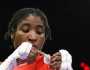 الملاكمة نغامبا أول رياضية لاجئة تفوز بميدالية أولمبية