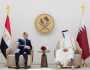 قمة قطرية مصرية بالدوحة تبحث مساعي وقف الحرب على غزة