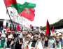 مسيرة شعبية حاشدة في الرباط تنديدا بالعدوان على غزة وإيران