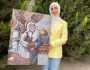 ميرا غنيم.. فتاة فلسطينية ترسم القدس وتفوز بجائزة عربية
