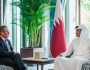 أمير قطر يبحث مع زعيم حزب العمال البريطاني تطورات حرب غزة