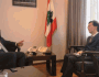 بوشكيان بحث مع ماسايوكي تعزيز التبادل من لبنان إلى اليابان