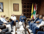 حزب الله بحث في تداعيات العدوان الاسرائيلي مع وفد جبهة التحرير الفلسطينية