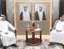 وزير الدولة لشؤون خارجية قطر يستقبل السفير الكويتي