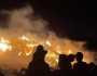 مستوطنون يضرمون النار في أراضي دوما جنوب نابلس