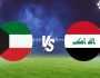 الشوط الأول لمباراة الكويت والعراق ينتهي بالتعادل السلبي