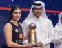 بطولة قطر للإسكواش.. المصرية نور الشربيني تتوج باللقب