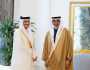 خالد بن محمد بن زايد ورئيس وزراء قطر يؤكدان أهمية تعزيز التعاون بين البلدين