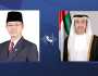 عبدالله بن زايد يبحث العلاقات الثنائية مع وزير خارجية إندونيسيا الجديد