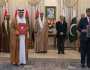 خالد بن محمد بن زايد ورئيس وزراء باكستان يشهدان توقيع مذكرات تفاهم