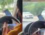 سائق أجرة يلعب 'ببجي' أثناء القيادة.. ومطالبات بمحاسبته