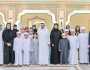 حاكم عجمان وولي عهده يستقبلان مجموعة من الأيتام وحفظة القرآن على مأدبة إفطار