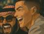 تركي آل الشيخ يشارك كريستيانو رونالدو صورة أنيمي