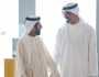 خالد بن محمد بن زايد يستقبل طحنون بن محمد في 'أدنوك'