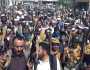 مسيرتين حاشدتين بمأرب احياء لذكرى استشهاد الامام زيد
