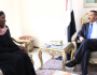 وزير الخارجية يبحث الوضع الإنساني مع (الأوتشا)