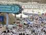 حجاج بيت الله يتوافدون الى مشعر منى لقضاء يوم التروية
