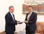 وزير الخارجية يستقبل سفير الجمهورية الاسلامية الجديد