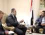 وزير الخارجية يلتقي مدير مكتب المبعوث الأممي والمستشار الاقتصادي