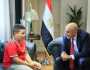 وزير التعليم يستقبل الطالب علي حمادة.. ويوجه بإعفائه من المصروفات الدراسية