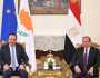 السيسي يستقبل نظيره القبرصي ويبحث سبل إنفاذ المساعدات الإنسانية إلى غزة
