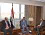 رئيس جامعة حلوان يزور وزير الشباب والرياضة لتقديم التهنئة بمناسبة تجديد الثقة