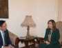 وزيرة الثقافة تبحث دعم التعاون المشترك مع سفير كازاخستان بالقاهرة