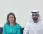 وزيرة الثقافة تلتقي نظيرها الإماراتي في مستهل زيارتها لمعرض أبو ظبي للكتاب
